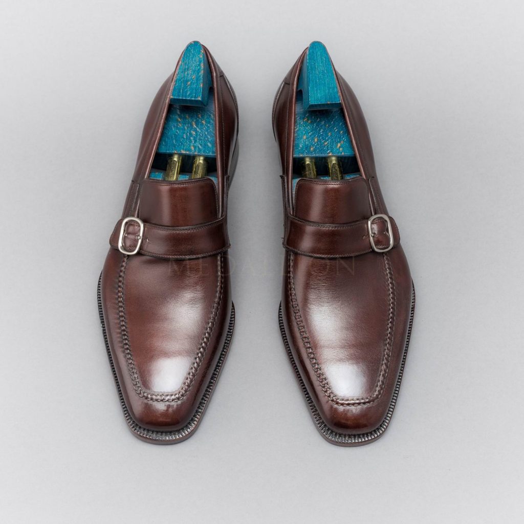 Riccardo Bestetti, Miami, Single Monk Strap Loafer, Italy – Medallion Shoes